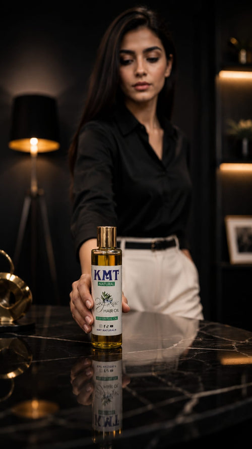 KMT Natural Hair Oil 200ml – Pure Nourishment for Stronger, Shinier Hair
